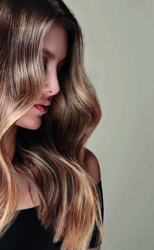 Caramel balayage