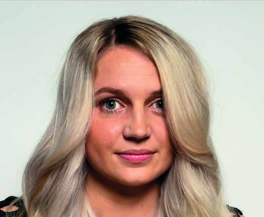 Klant met verzorgde extensions