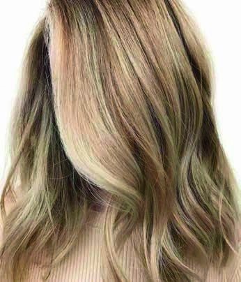 Sandy beige blond resultaat