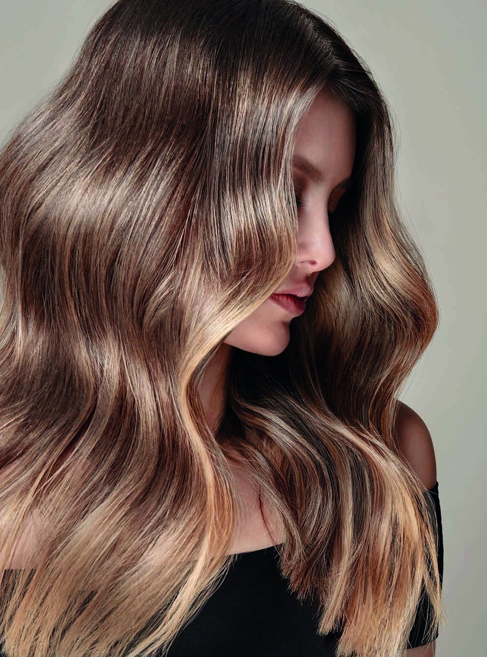 Klant met bronde kleuring