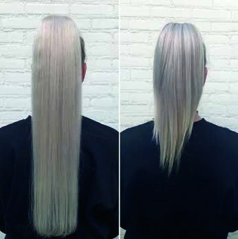 Quick-in-hair voor en na